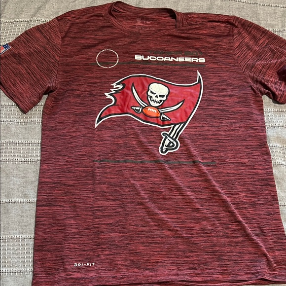 Nike Buccaneers Maroon Dri-Fit Men's Tee - Picture 1 of 2